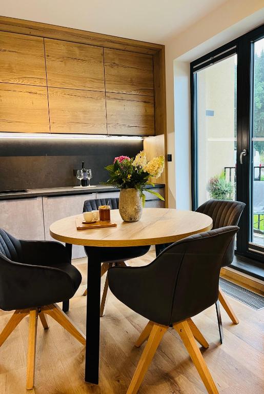 Posezení v ubytování Apartmán Dole v Dole