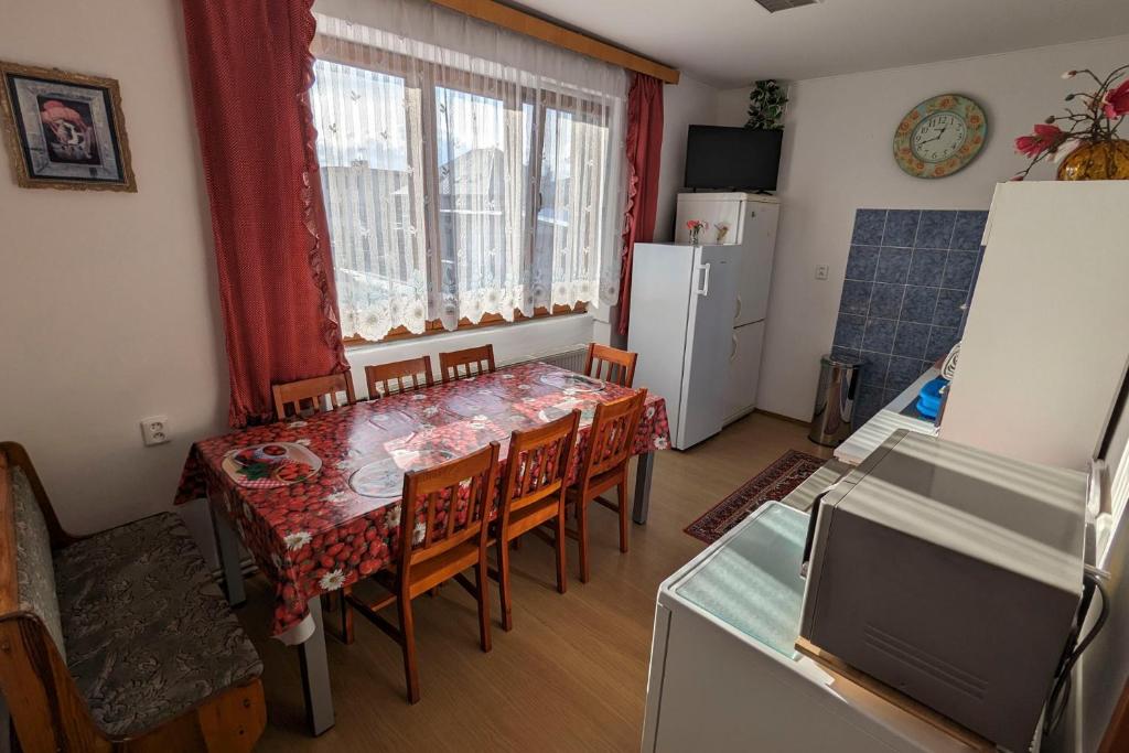 Kuchyň nebo kuchyňský kout v ubytování Vila Imagina