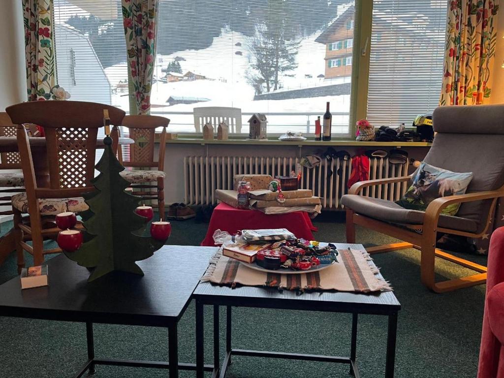 Posedenie v ubytovaní Aparthotel 333 mit Schwimmbad Kleinwalsertal