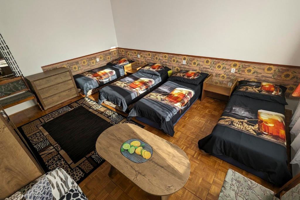 Postel nebo postele na pokoji v ubytování Vila Imagina