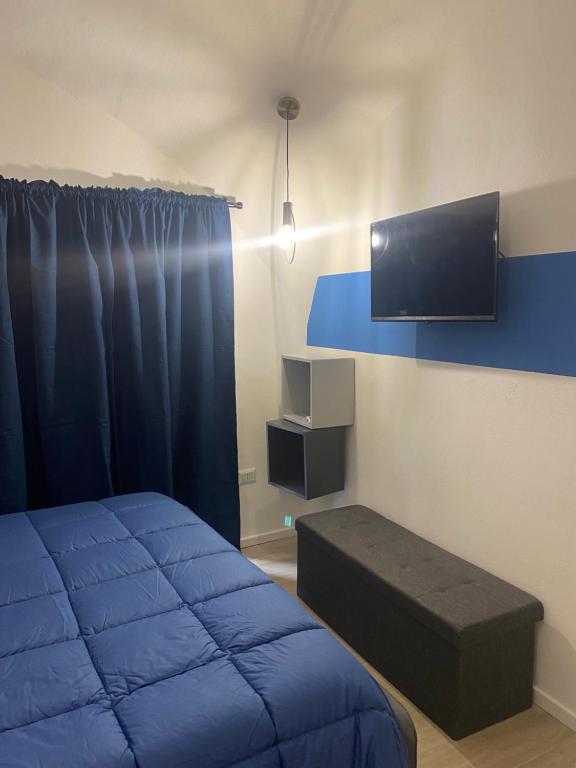 Postel nebo postele na pokoji v ubytování La Borbona Ercolano