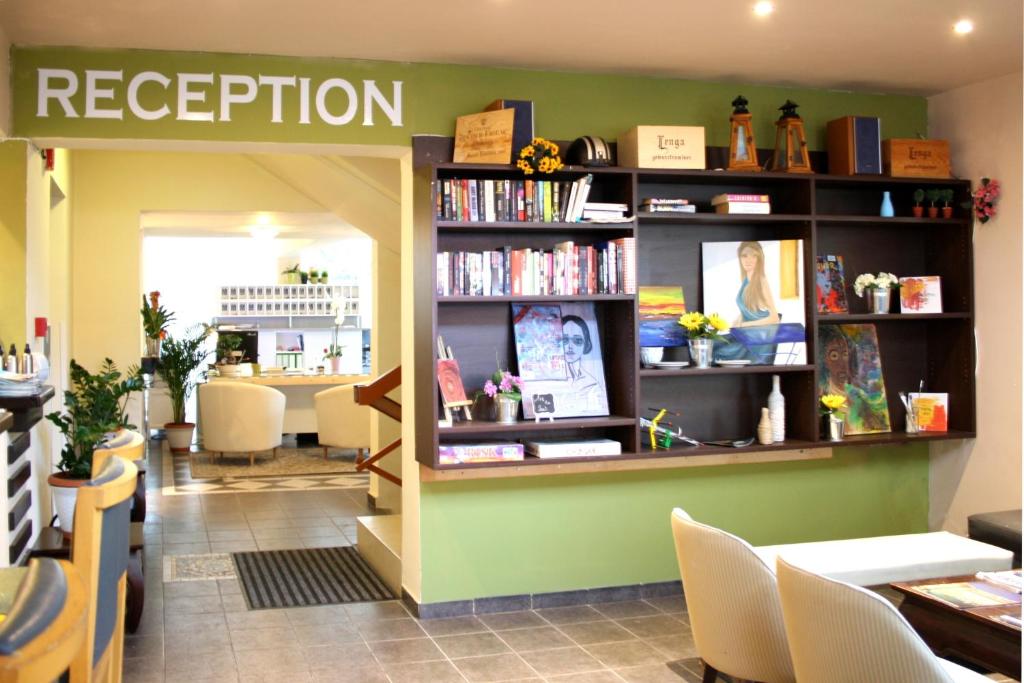 Vstupní hala nebo recepce v ubytování Svea Hotel