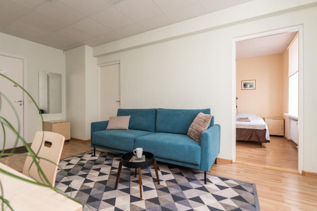 Postel nebo postele na pokoji v ubytování Virumaa Hostel