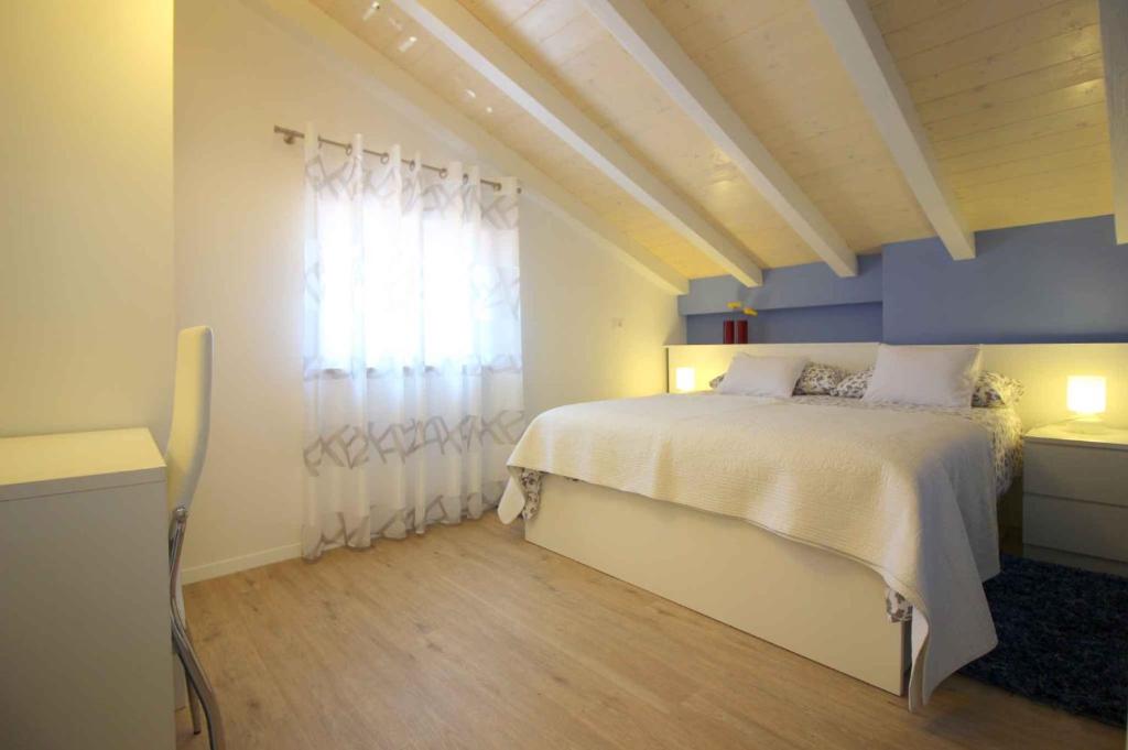 Postel nebo postele na pokoji v ubytování Apartment in Porec/Istrien 10446