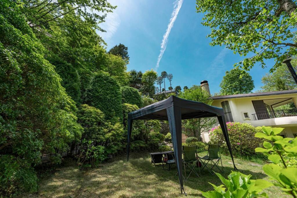 Zahrada ubytování Open-air bath & Private hot-spring Villa in Hakone