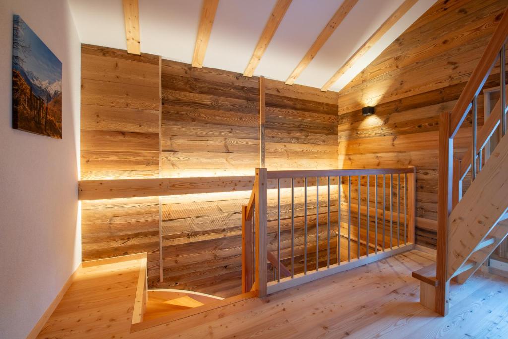 Postel nebo postele na pokoji v ubytování Stall Himmel