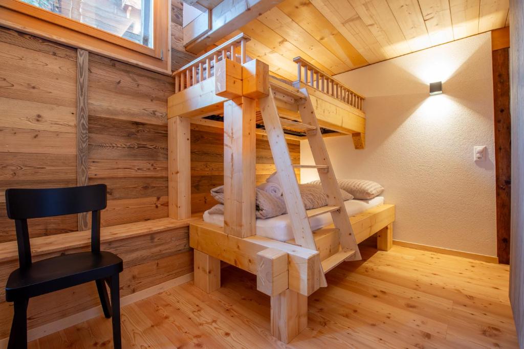 Postel nebo postele na pokoji v ubytování Stall Himmel