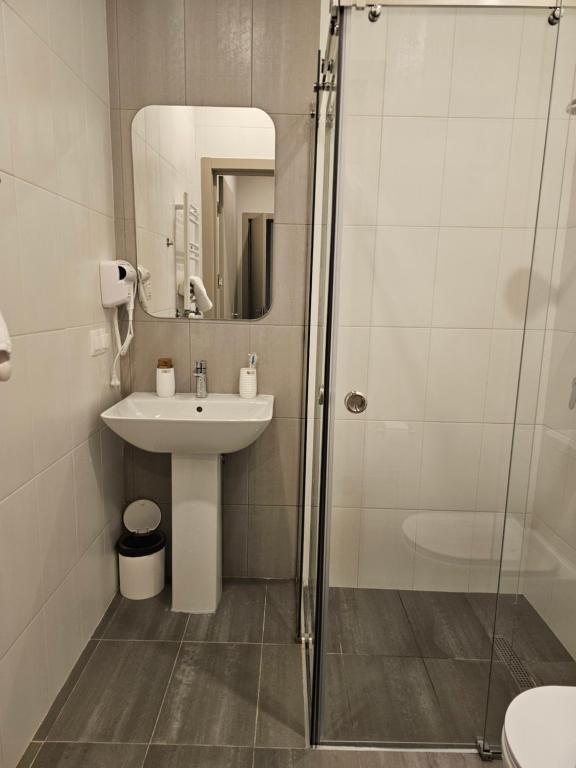 Koupelna v ubytování Hotel Avenue 30