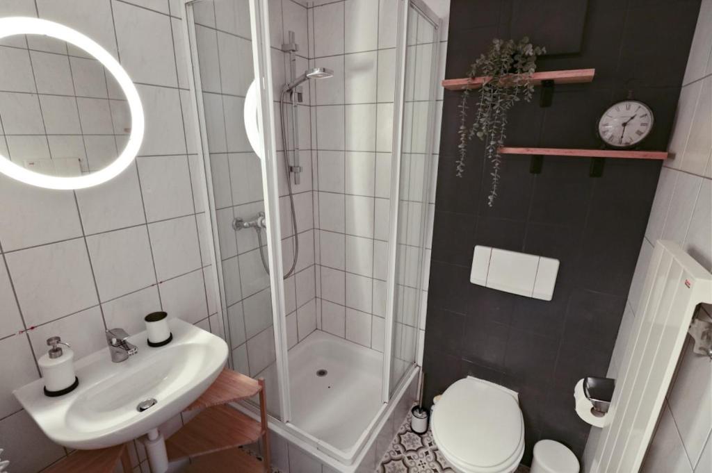 Ein Badezimmer in der Unterkunft Studio charmant avec vue imprenable