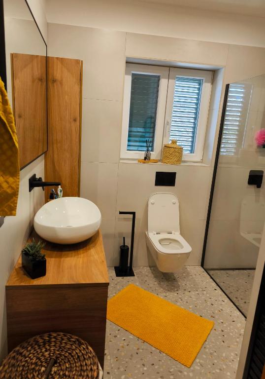 Kúpeľňa v ubytovaní Apartment Grubišić