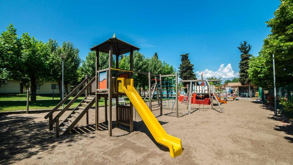 Herní místnost nebo prostor pro děti v ubytování Glamping Gasparina