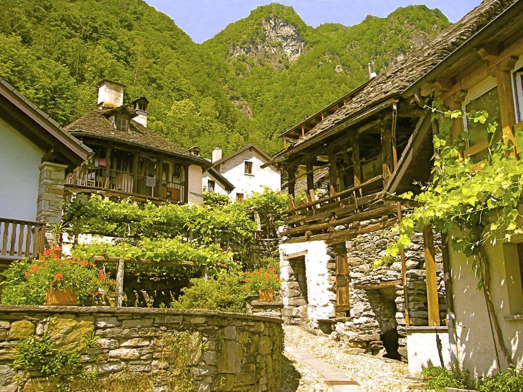 Nespecifikovaný výhled na hory nebo výhled na hory při pohledu z apartmánu