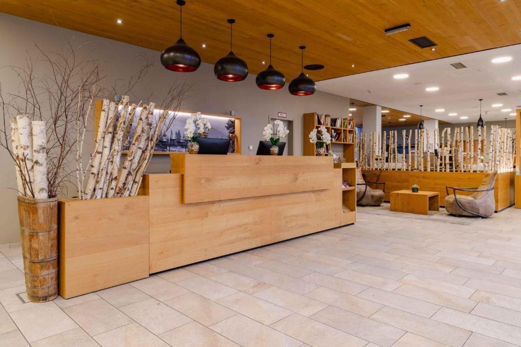 Vstupní hala nebo recepce v ubytování PLAZA INN Dachau - München