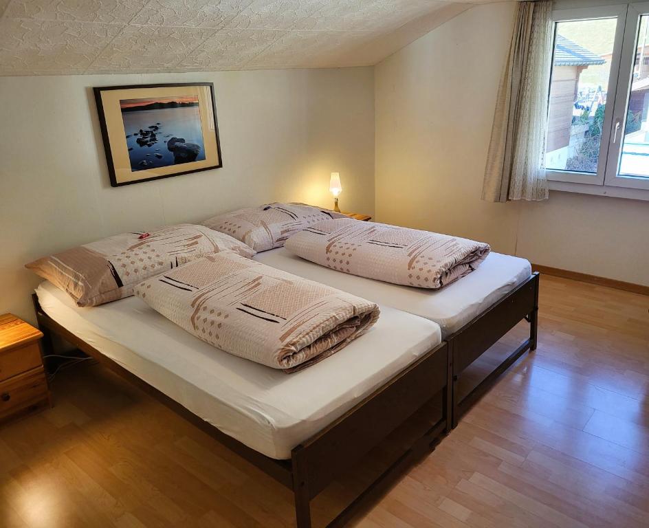 Postel nebo postele na pokoji v ubytování Chalet Lilo 2 Zimmer top mountain view
