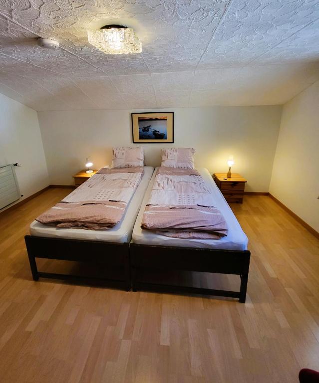 Postel nebo postele na pokoji v ubytování Chalet Lilo 2 Zimmer top mountain view