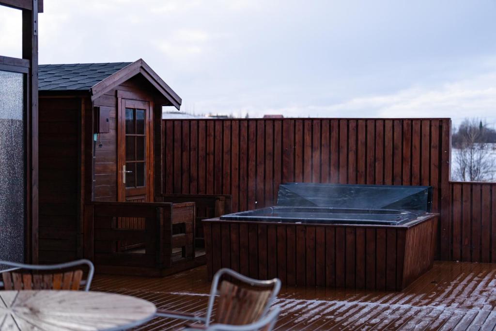 Fotografie z fotogalerie ubytování Golden Circle Villa - Hot Tub & Sauna v destinaci Fludir
