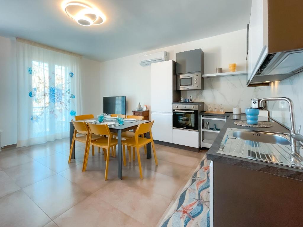 Kuchyň nebo kuchyňský kout v ubytování Casa Sorelle Maricò