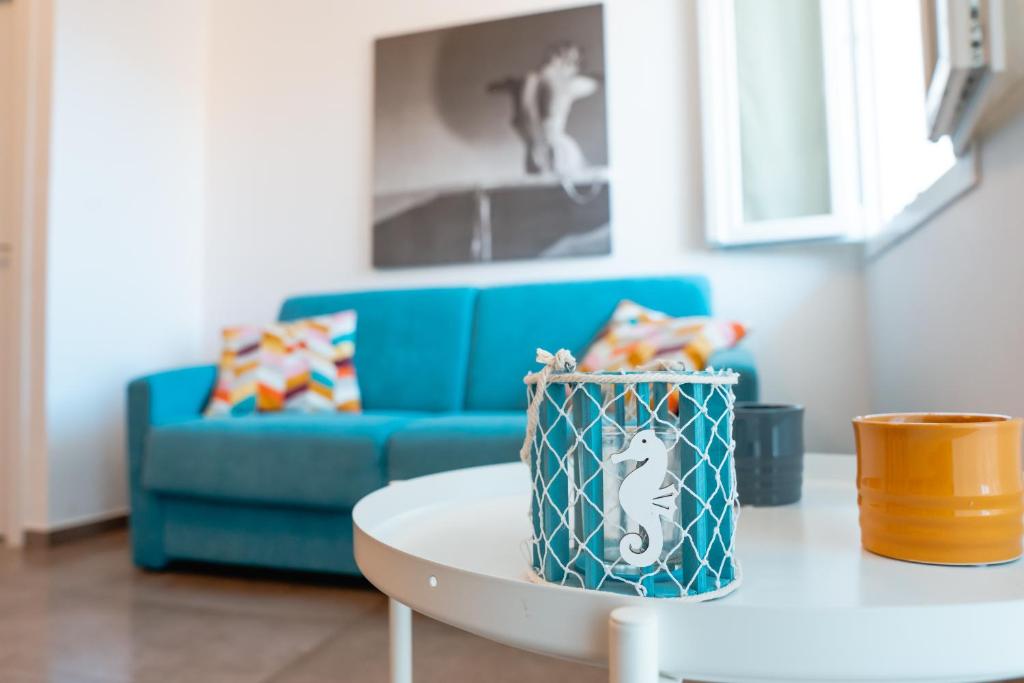 Posezení v ubytování Casa Sorelle Maricò