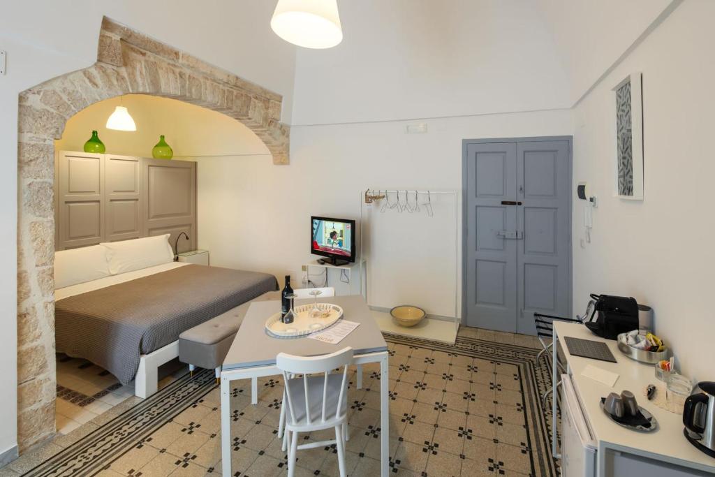 TV a/nebo společenská místnost v ubytování Murr Luxury Rooms