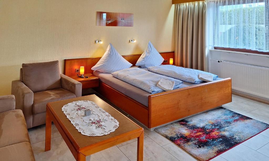 Posezení v ubytování Hotel Garni Sebastian
