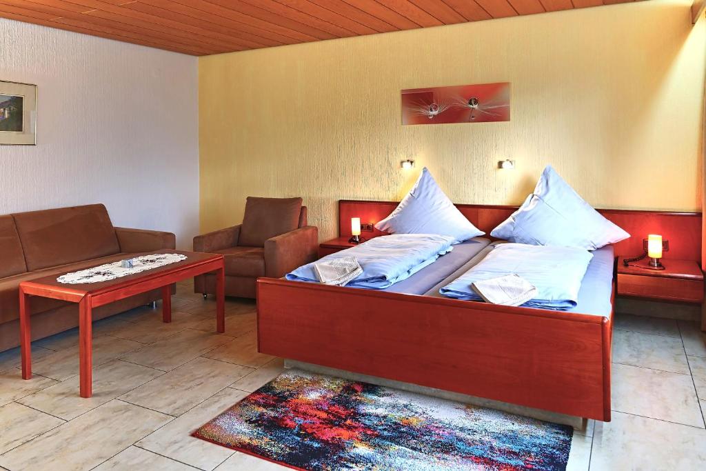 Posezení v ubytování Hotel Garni Sebastian