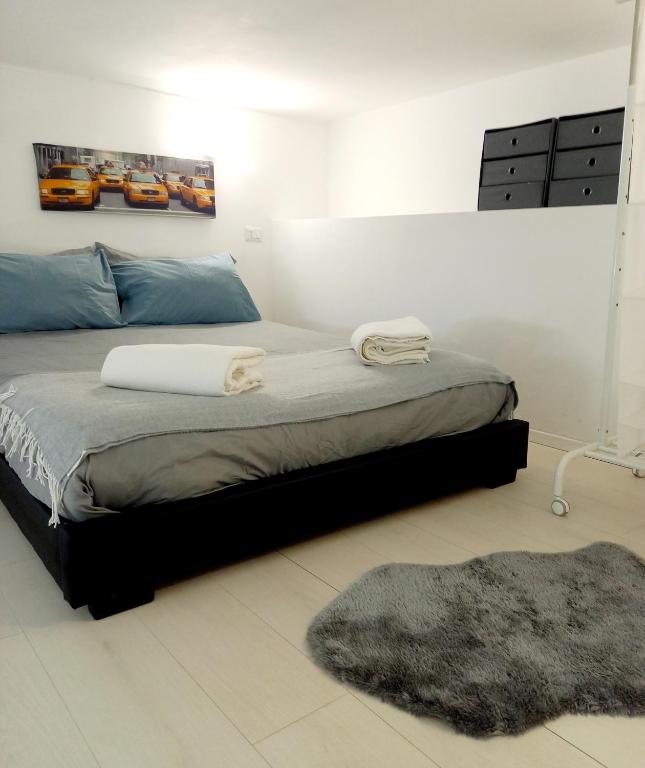 Letto o letti in una camera di HANDY&RIVIENI2