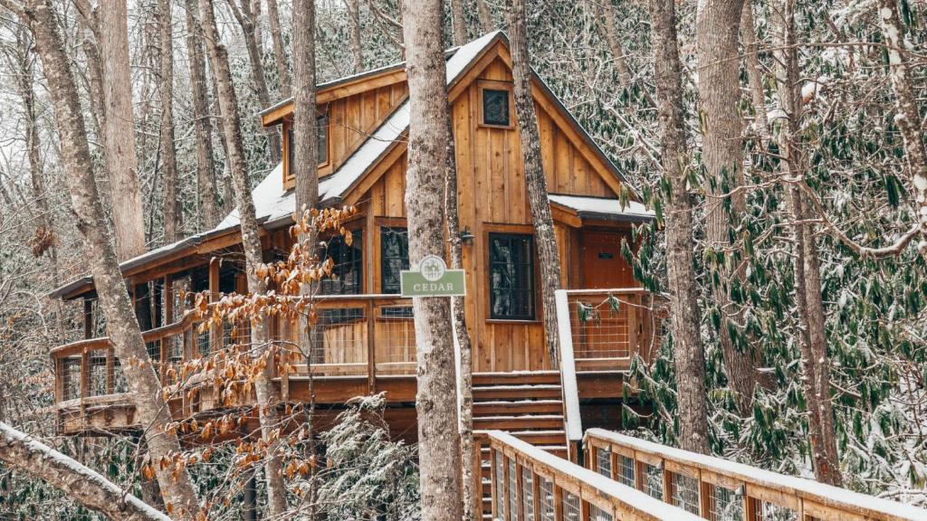 Budova, kde se prázdninový dům nachází