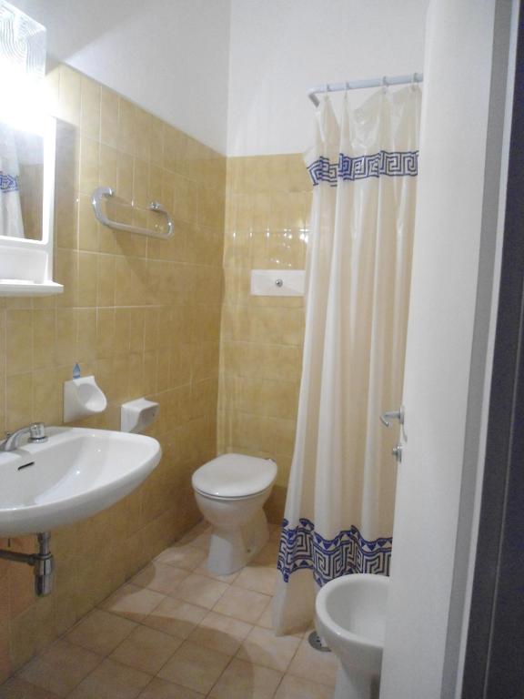 Koupelna v ubytování Hotel Piccola Firenze
