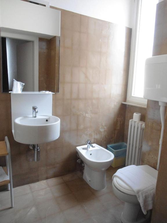 Koupelna v ubytování Hotel Piccola Firenze