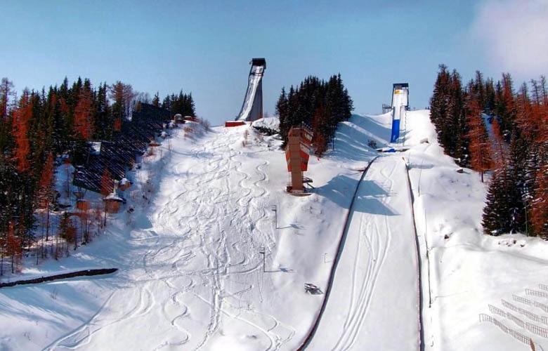 Apartman Panorama 1001 v zimě