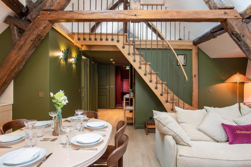 Maison La Bohème Montmartre - Studios & Apartments - Resim 22