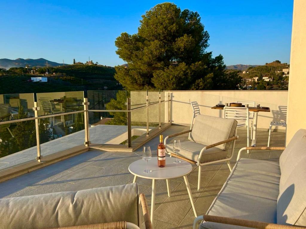Balkon lub taras w obiekcie Casa de Recreo