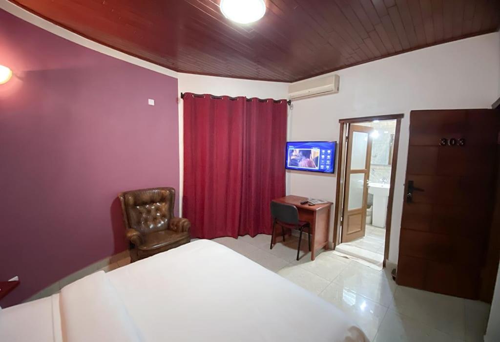 Postel nebo postele na pokoji v ubytování Double twins Hotel & Suites