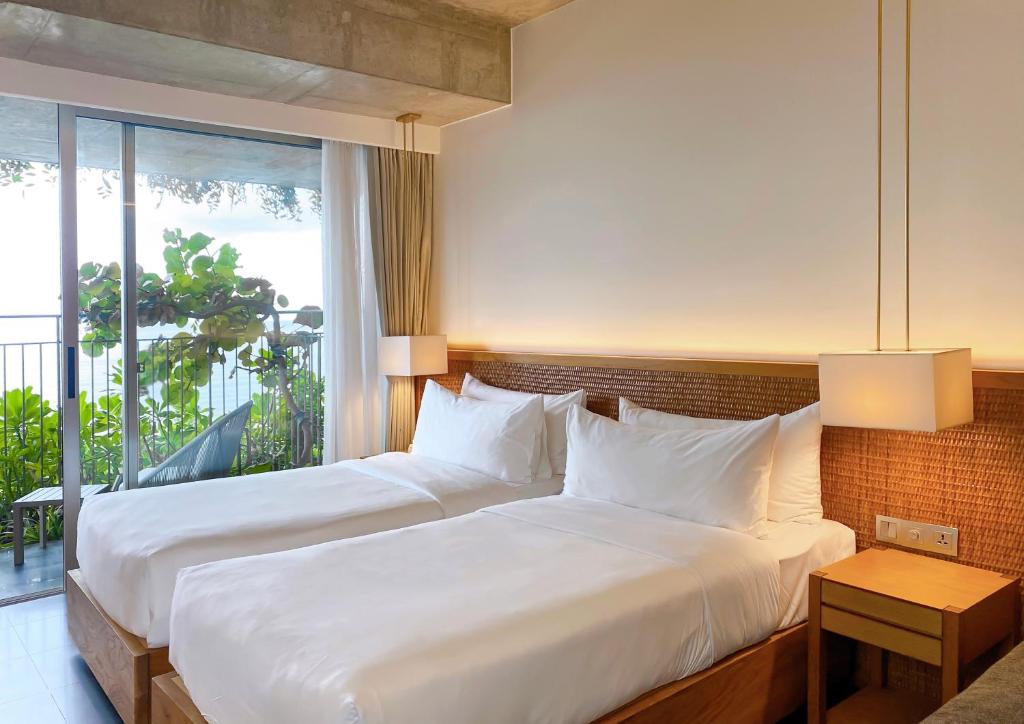 Phòng Deluxe 2 Giường Đơn Nhìn Ra Biển
