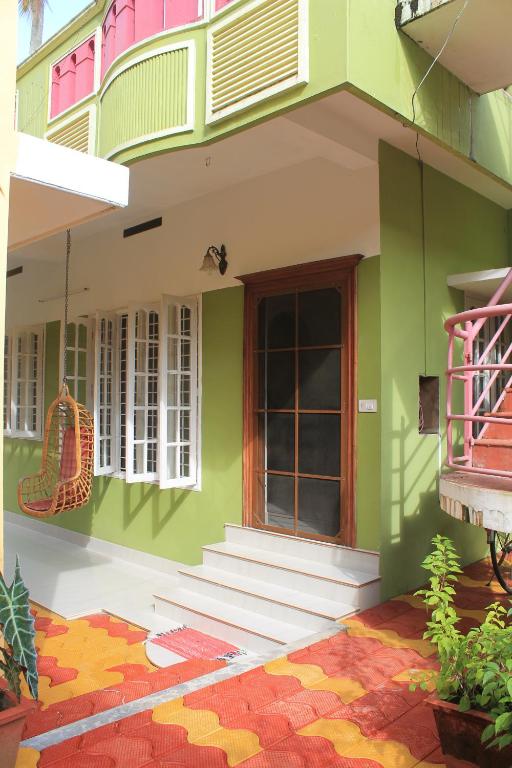 Balkón nebo terasa v ubytování Oshin Home Stay