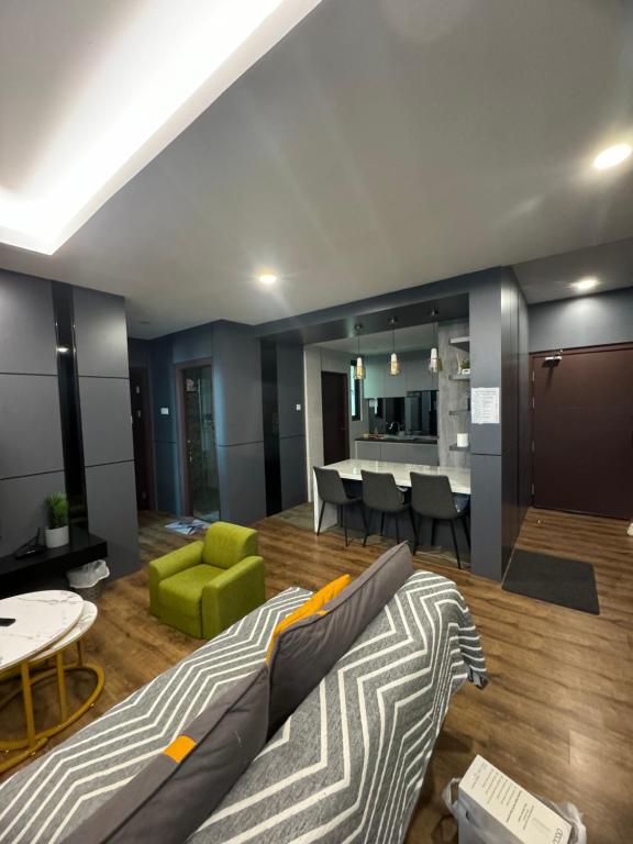 Гостиная зона в Da Viva Homestay (Jazz Suites @ Kuching)