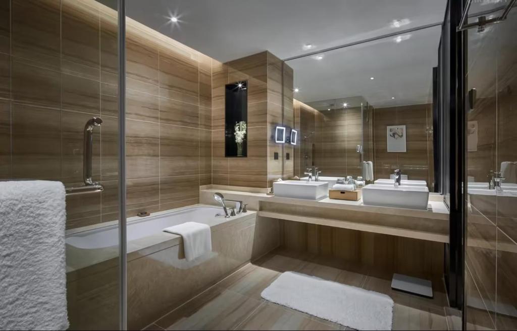 Koupelna v ubytování HongQiao Primus Residence Apartment - National Exhibition Center
