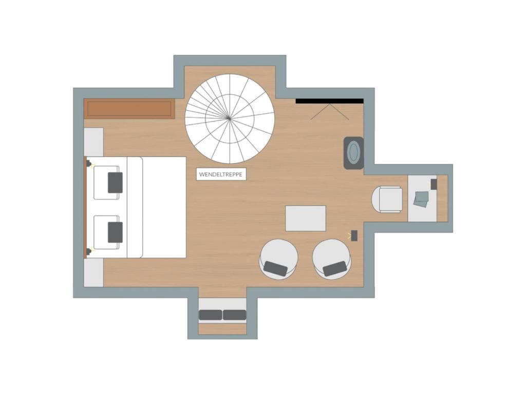 Půdorys ubytování Hotel EDELWEISS Berchtesgaden Superior