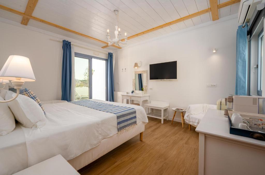TV a/nebo společenská místnost v ubytování La Stella Stay