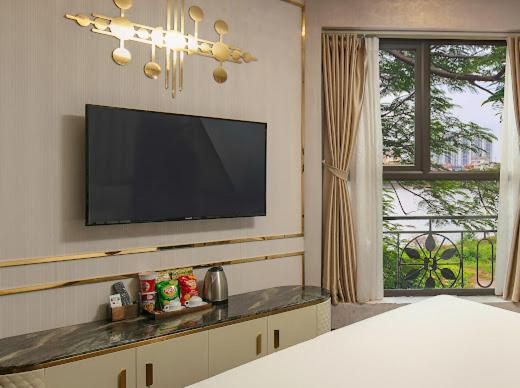 Nápoje v ubytování Bao Ngoc Hotel Linh Dam
