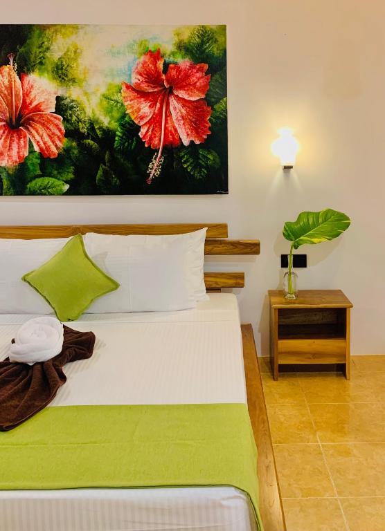 Postel nebo postele na pokoji v ubytování Breeze Bay Villa