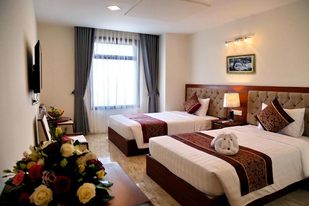 Phòng Deluxe Giường Đôi/2 Giường Đơn Nhìn Ra Thành Phố