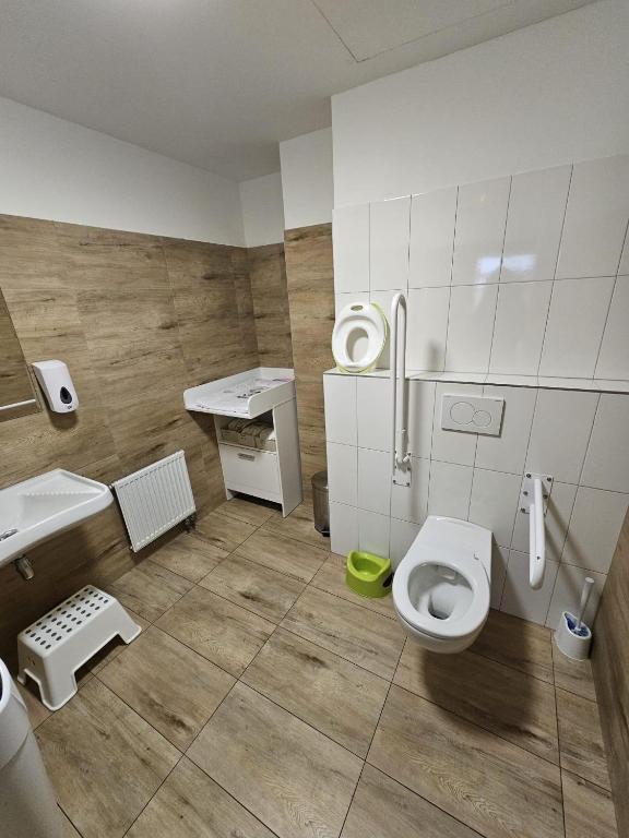 Kúpeľňa v ubytovaní Hotel Restovna