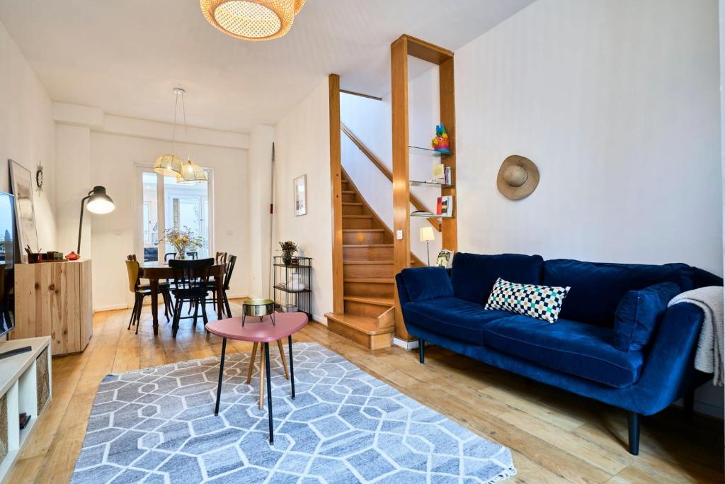 Photo de la galerie de l'établissement 3 bedroom house with courtyard close to Lille, à La Madeleine