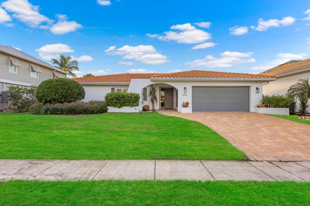 Bygningen som feriehuset ligger i