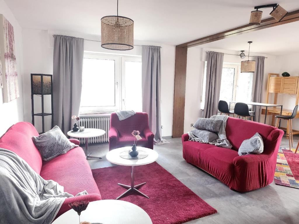 Posezení v ubytování Gästehaus Senger
