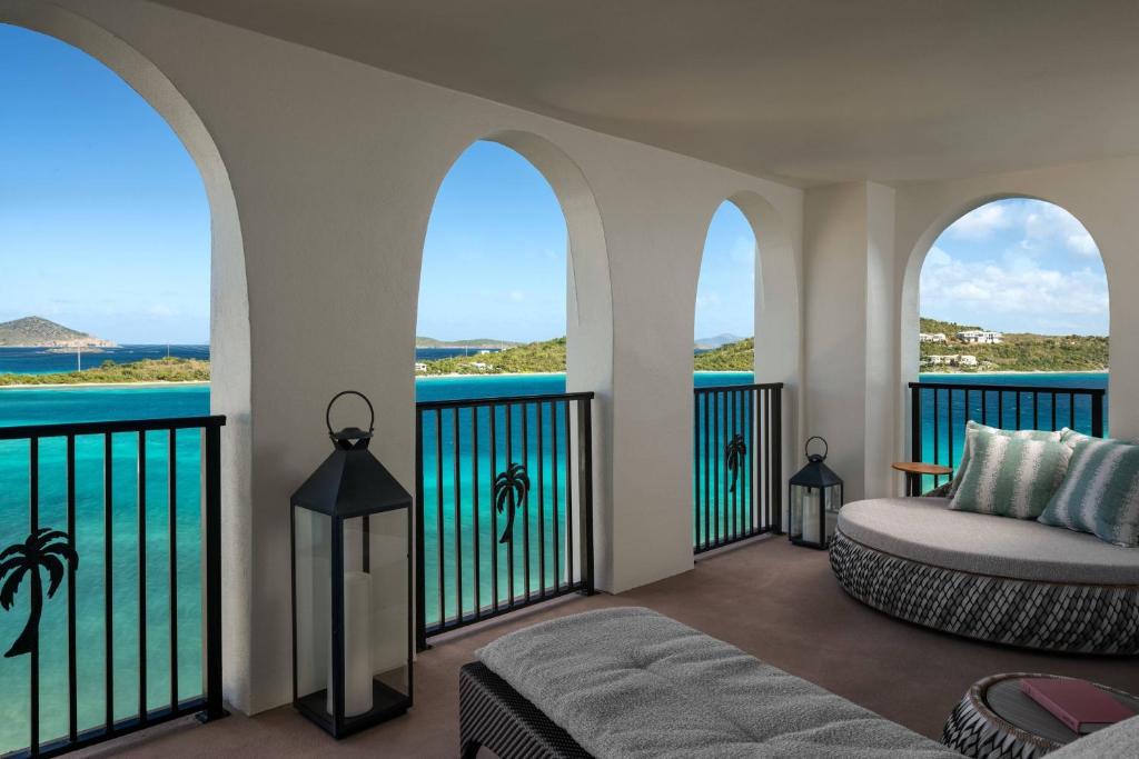 Balkón nebo terasa v ubytování The Ritz-Carlton St. Thomas