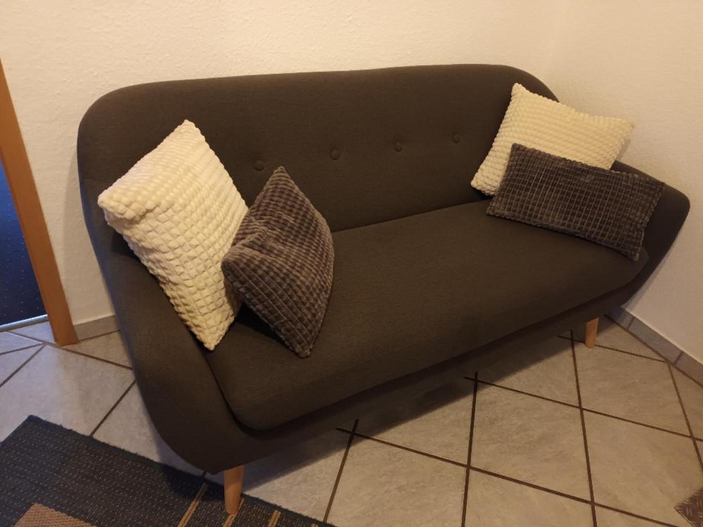 Posezení v ubytování Ferienwohnung an der Elbe