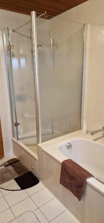 Koupelna v ubytování Privatzimmer Ulbricht/Föhr