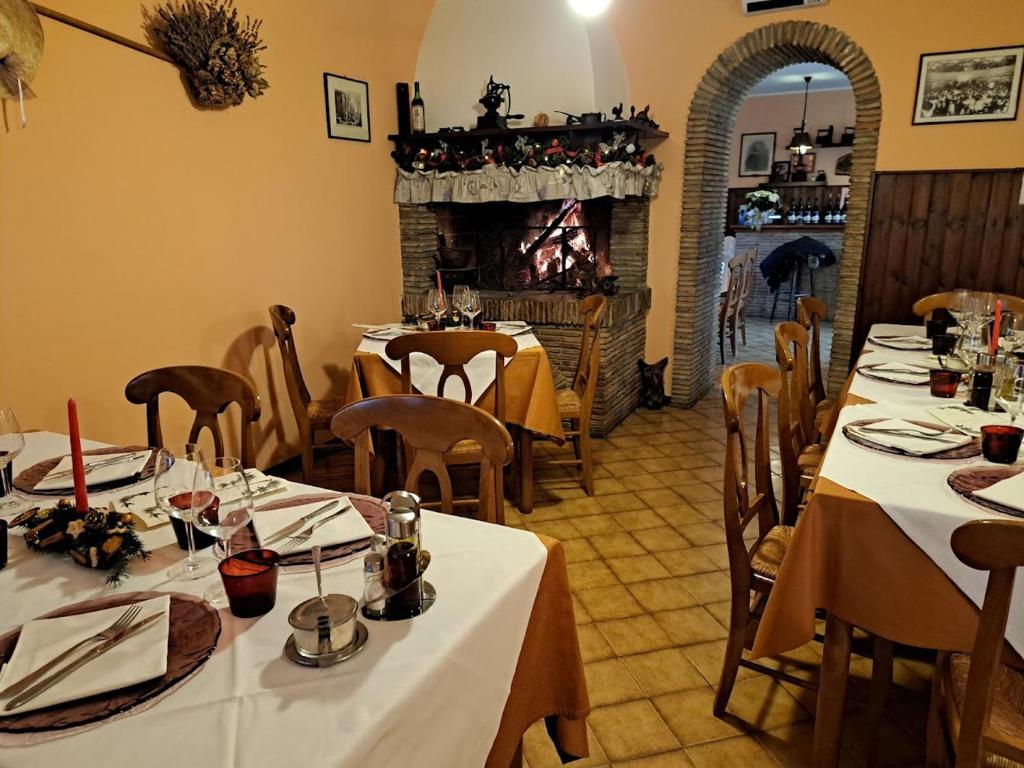 Restaurace v ubytování AGRITURISMO Casa Riz